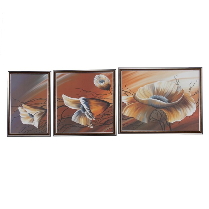 Модульная картина "Вдохновение" 22*35,33*35,44*35,  35*100 см