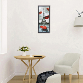 

Картина "Красные зонтики" 53*23 см