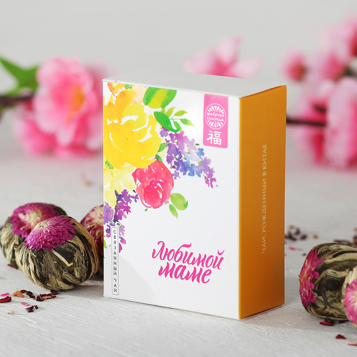 Связанный чай "Любимой маме", 5 шт., ассорти