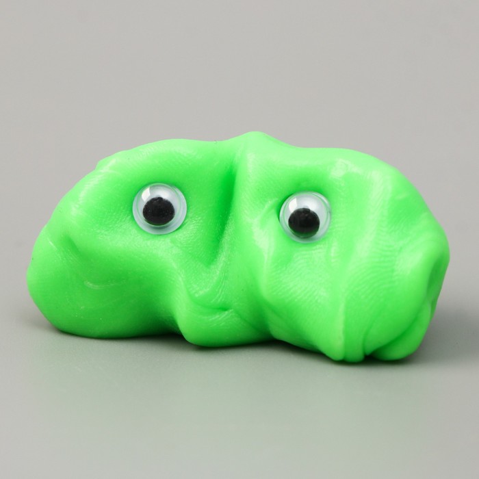 Прыгающая масса в яйце СМЕШАРИКИ "Крош и Лосяш" светящаяся в темноте,14 грамм