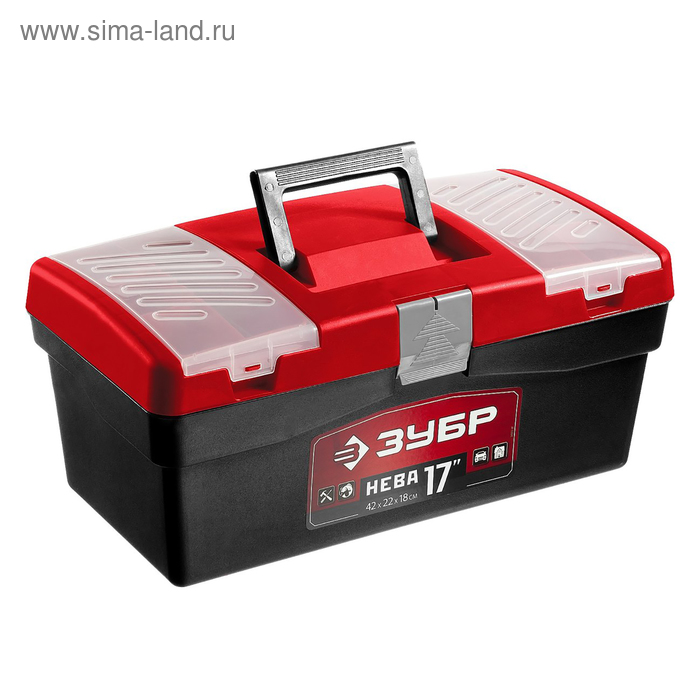 Ящик для инструмента ЗУБР НЕВА-17, пластиковый цена и фото