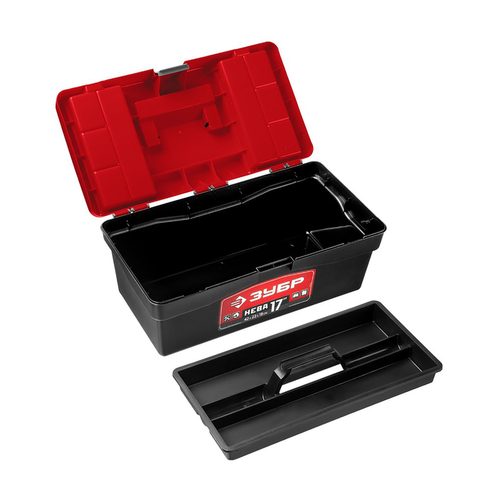 Ящик для инструмента "ЗУБР" НЕВА-17, пластиковый