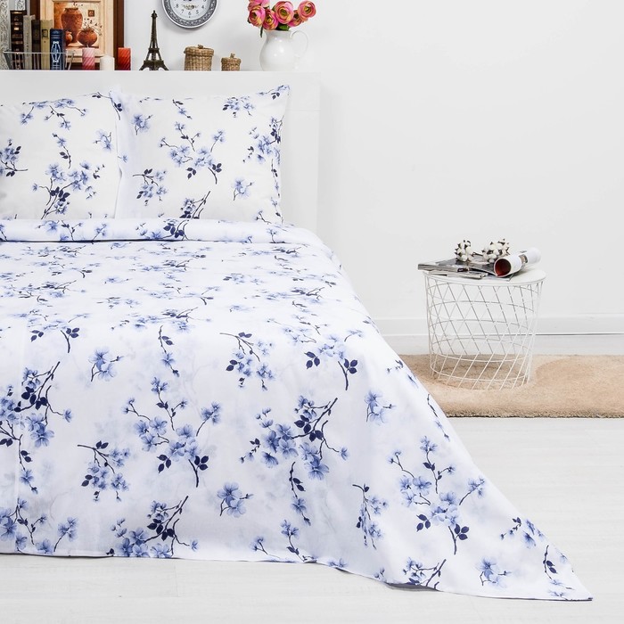 Постельное бельё евро, диз. 157, 200х220см, 220х200см, 70х70см - 2 шт., бязь 100 гр/м ²