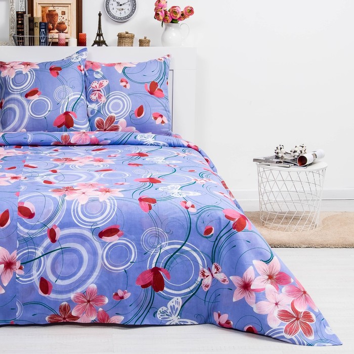 Постельное бельё дуэт, диз. 1176/2, 147х205см - 2 шт, 220х200см, 70х70см - 2 шт., бязь 100 гр/м ²