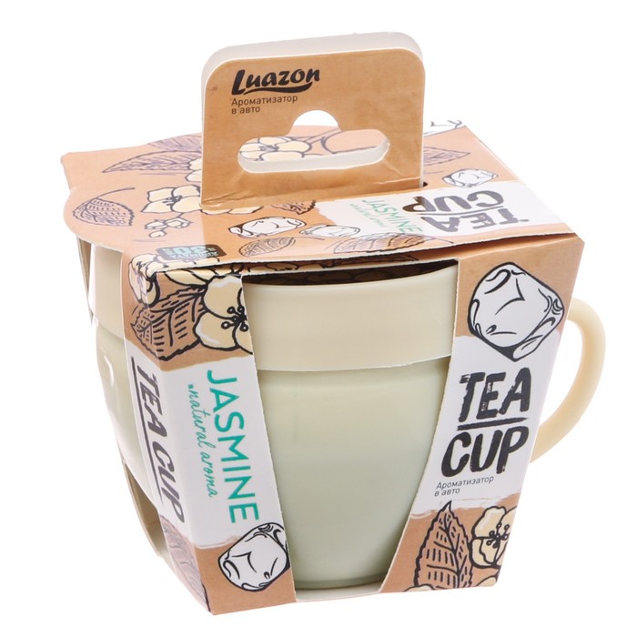 Ароматизатор в авто чашка TEA CUP "Жасмин"