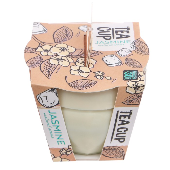 Ароматизатор в авто чашка TEA CUP "Жасмин"