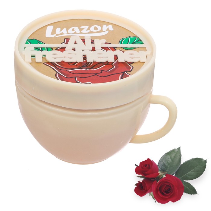 Ароматизатор в авто чашка TEA CUP "Роза"