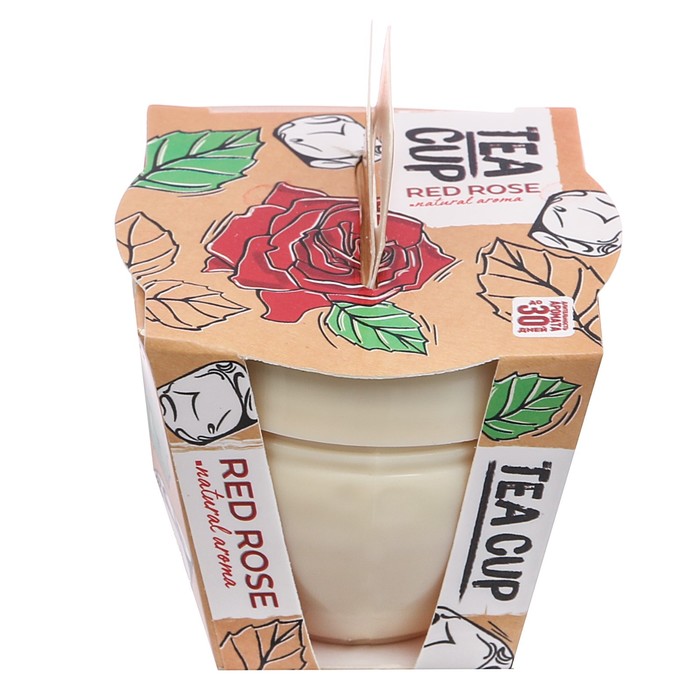 Ароматизатор в авто чашка TEA CUP "Роза"