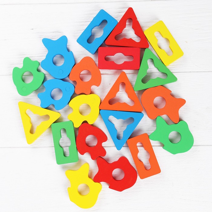 Пирамидка логическая "Рыбалка"