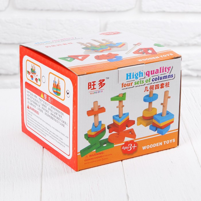 Пирамидка логическая "Пазл"