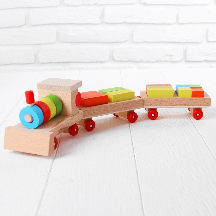 Конструктор "Умный поезд. Дроби и целое, с прямоугольниками"