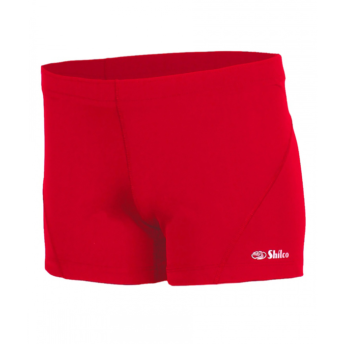 Шорты женские компрессионные 195F38 цвет красный, р-р 52 (XXL)