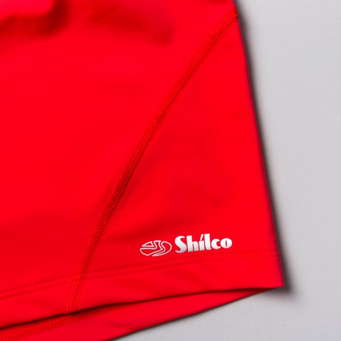 Шорты женские компрессионные 195F38 цвет красный, р-р 52 (XXL)