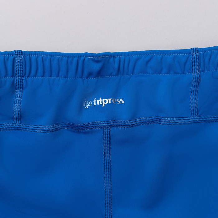 Шорты женские компрессионные 195F38 цвет лазурный, р-р 40-42 (XS)