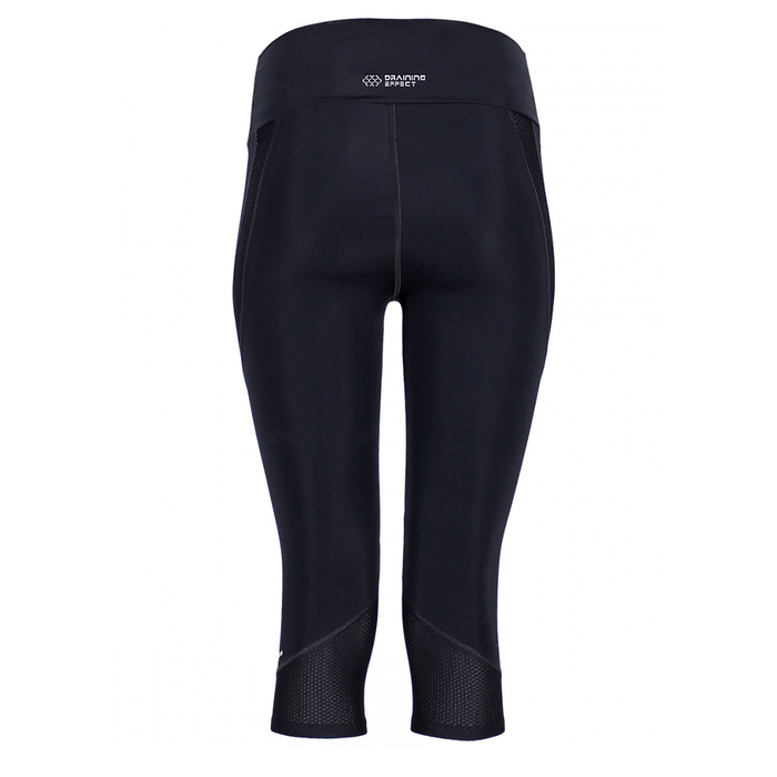 Бриджи женские компрессионные 275F38 цвет чёрный, р-р 40-42 (XS)