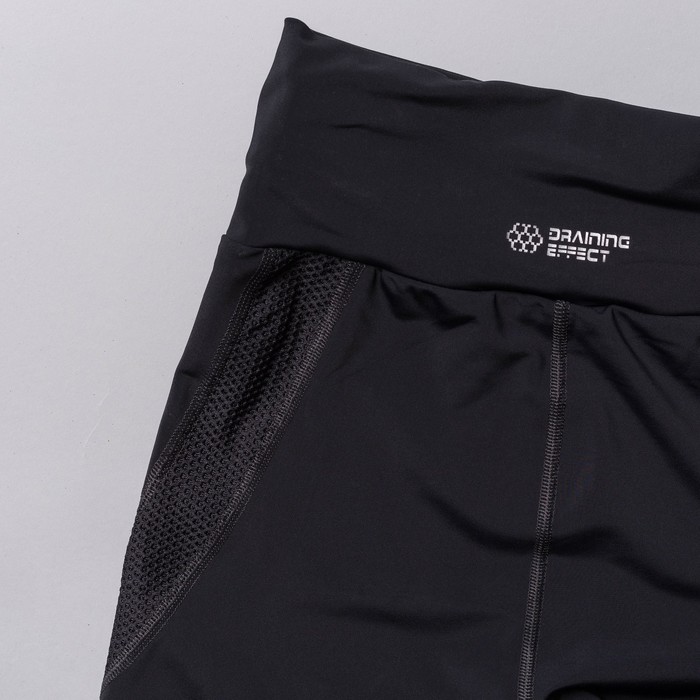 Бриджи женские компрессионные 275F38 цвет чёрный, р-р 40-42 (XS)