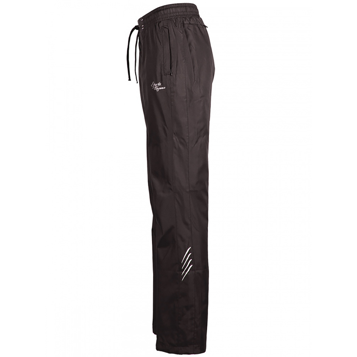 Брюки женские спортивные 011F15 цвет чёрный, р-р 50 (XL)