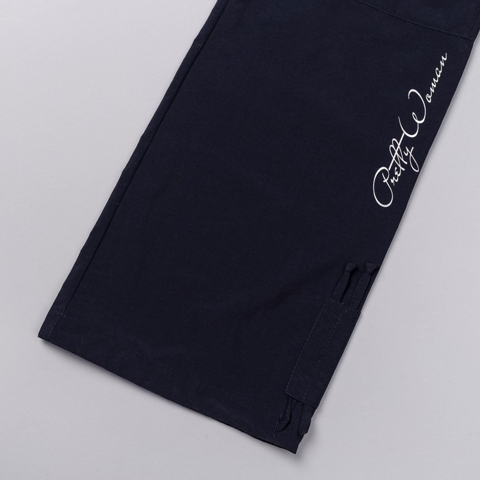 Брюки женские 115F18 цвет синий, р-р 46 (M)