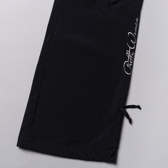 Брюки женские 115F18 цвет чёрный, р-р 50 (XL)