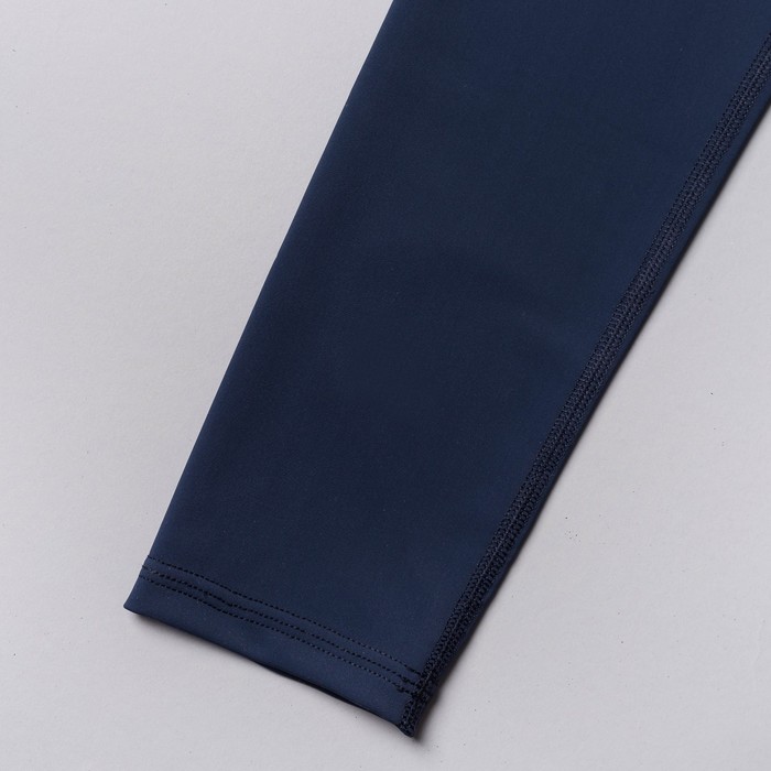 Легинсы женские компрессионные 195F17-1 цвет синий, размер 40-42 (XS)