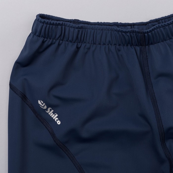 Легинсы женские компрессионные 195F18 цвет синий, размер 50 (XL)