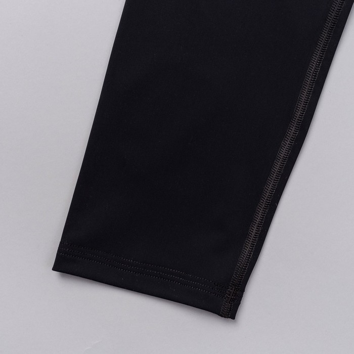 Легинсы женские компрессионные 195F18 цвет чёрный, размер 48 (L)