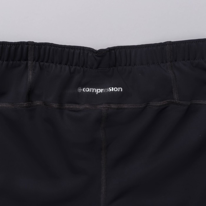 Легинсы женские компрессионные 195F18 цвет чёрный, размер 48 (L)