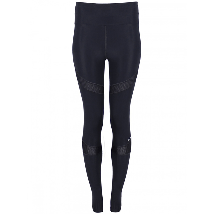 Легинсы женские компрессионные 275F18 цвет чёрный, размер 46 (M)