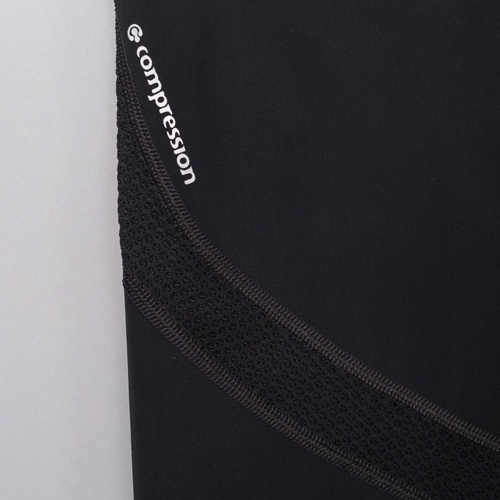 Легинсы женские компрессионные 275F18 цвет чёрный, размер 50 (XL)