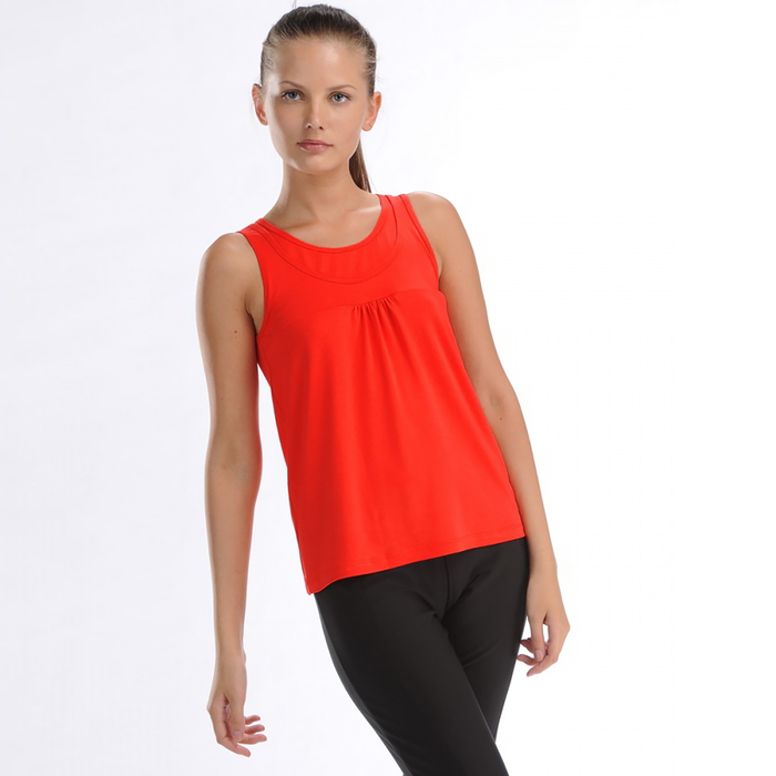 Майка женская, цвет красный, размер 48 (L)
