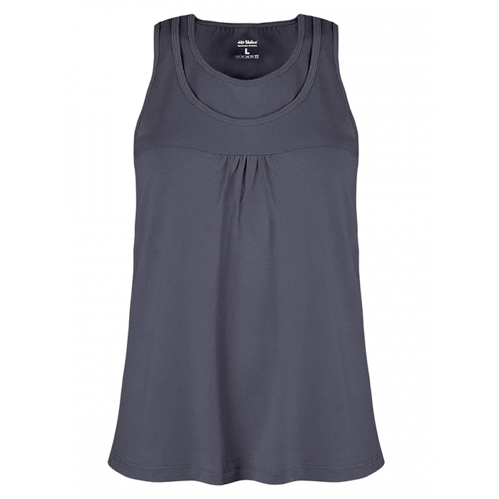 Майка женская (футболка) 021F34 цвет тёмно-серый, р-р 46 (M)