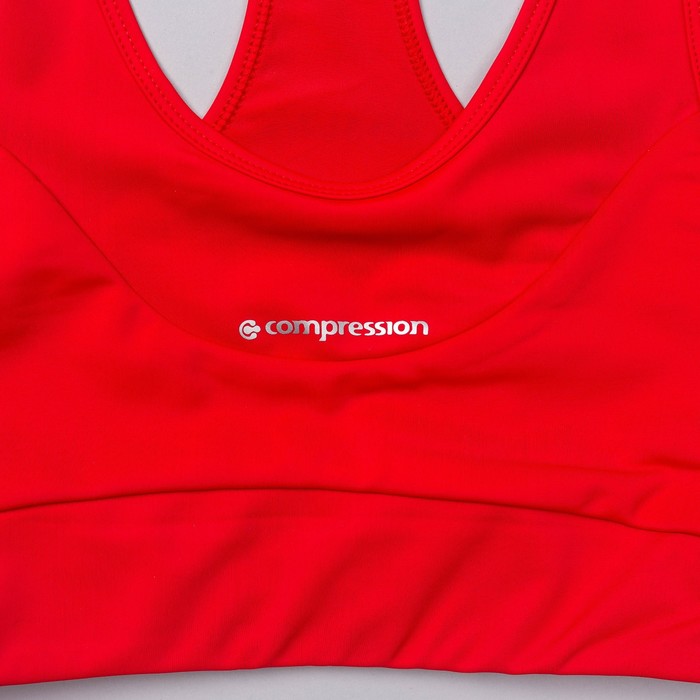 Топ женский (футболка) 195F31 цвет красный, р-р 42-44 (S)