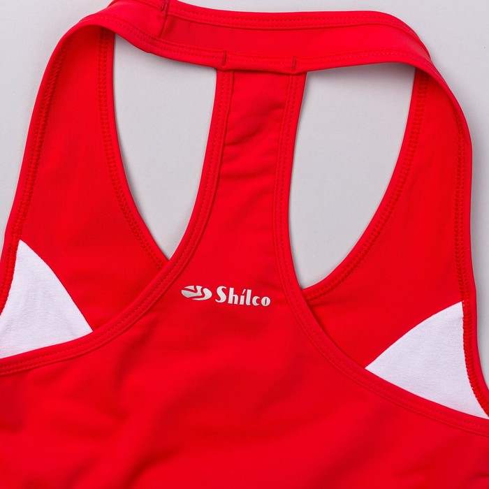 Топ женский (футболка) 195F31 цвет красный, р-р 52 (XXL)