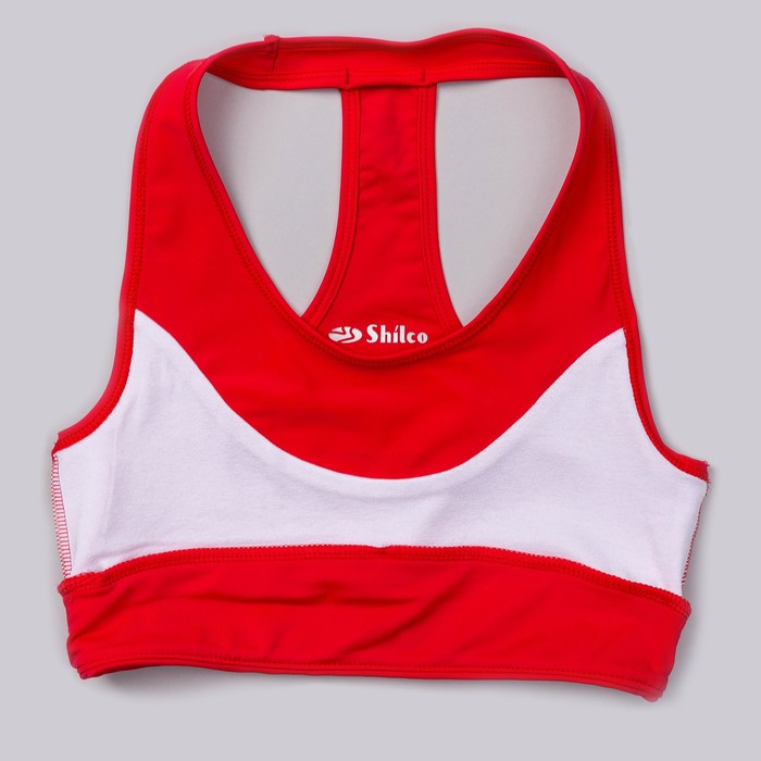 Топ женский (футболка) 195F31 цвет красный, р-р 52 (XXL)