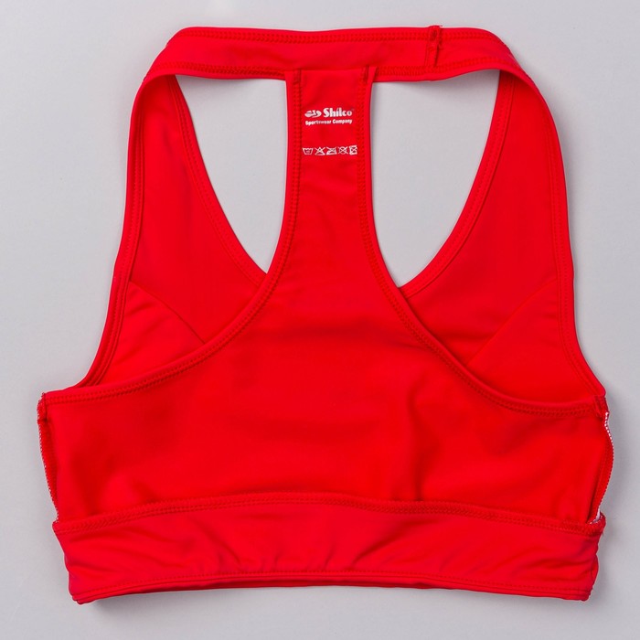 Топ женский (футболка) 195F31 цвет красный, р-р 52 (XXL)