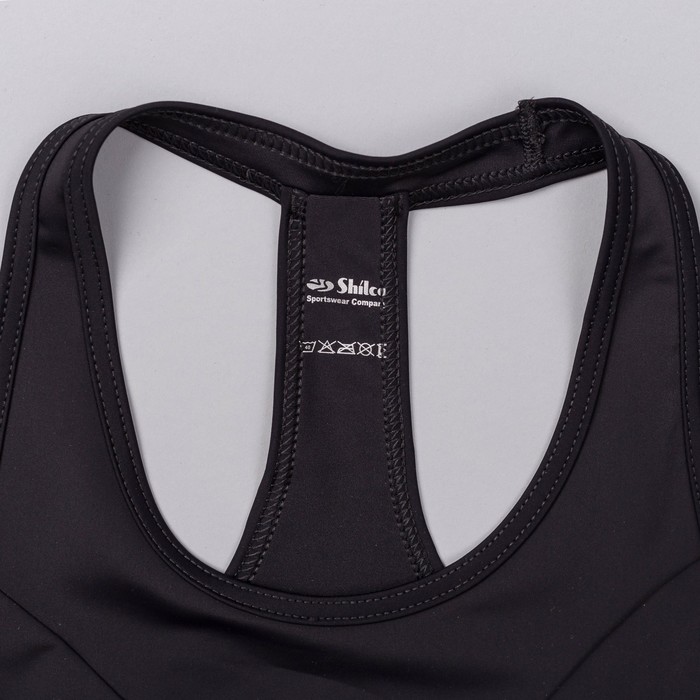 Топ женский (футболка) 195F31 цвет чёрный, р-р 46 (M)