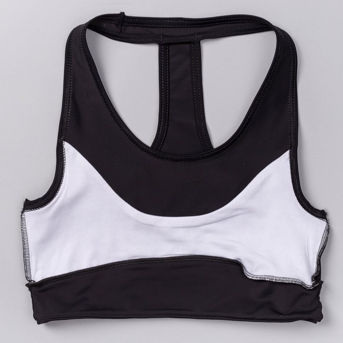 Топ женский (футболка) 195F31 цвет чёрный, р-р 52 (XXL)