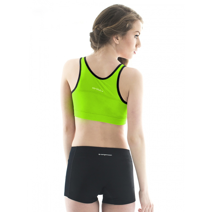 Топ женский (футболка) 195F32-1 цвет лайм, р-р 42-44 (S)