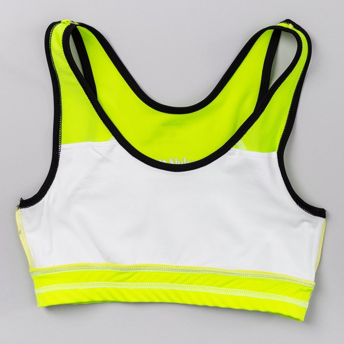 Топ женский (футболка) 195F32-1 цвет лайм, р-р 48 (L)