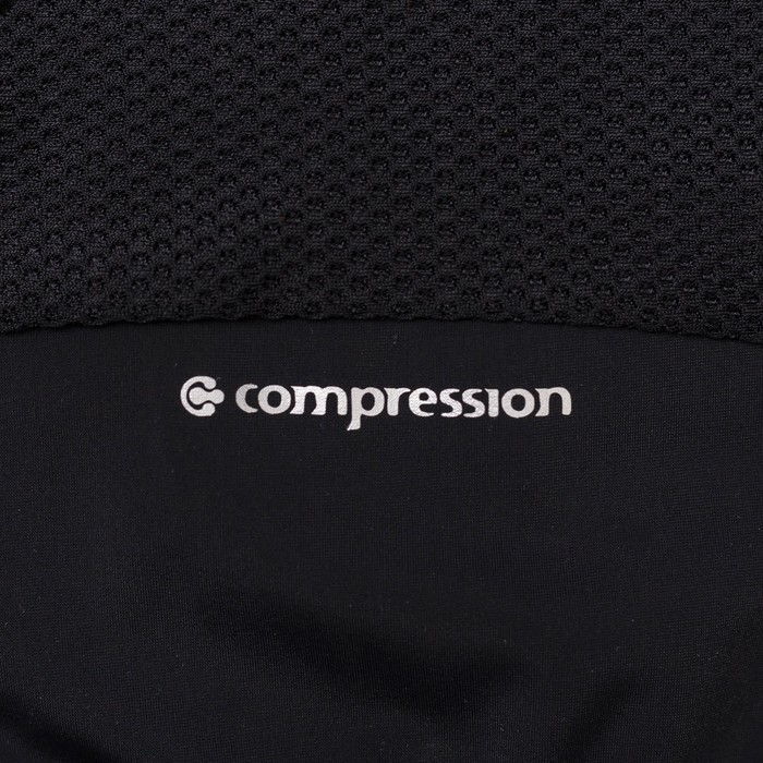 Топ женский (футболка) 195F34 цвет чёрный/коралл, р-р 52 (XXL)