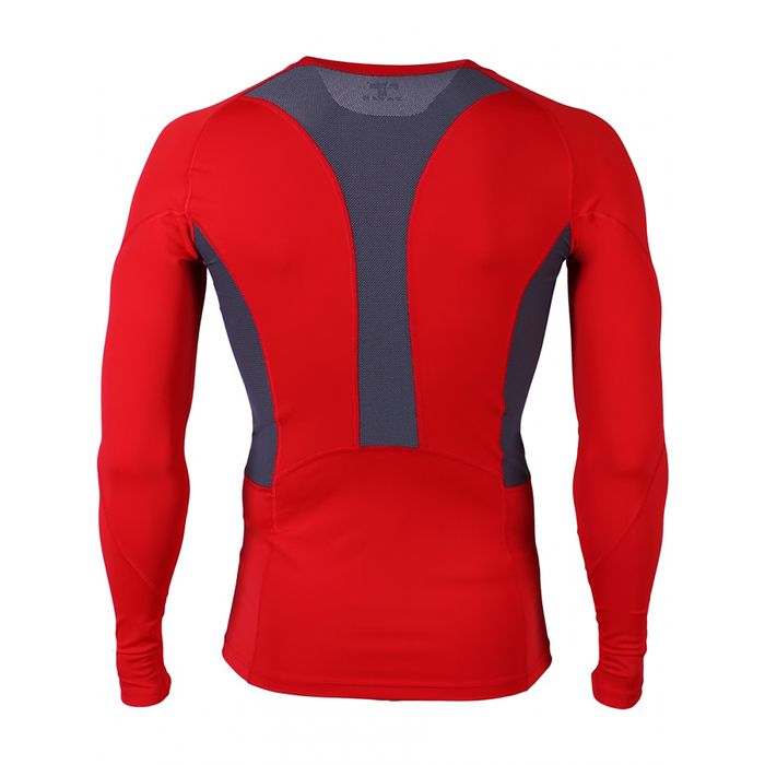 Рашгард мужской 195F22 цвет красный, р-р 54-56 (XXL)