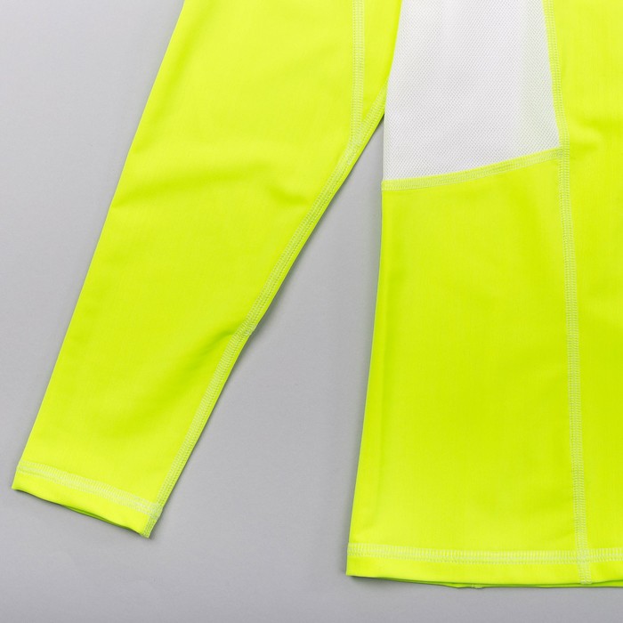 Рашгард мужской 195F22 цвет лайм, р-р 48-50 (L)