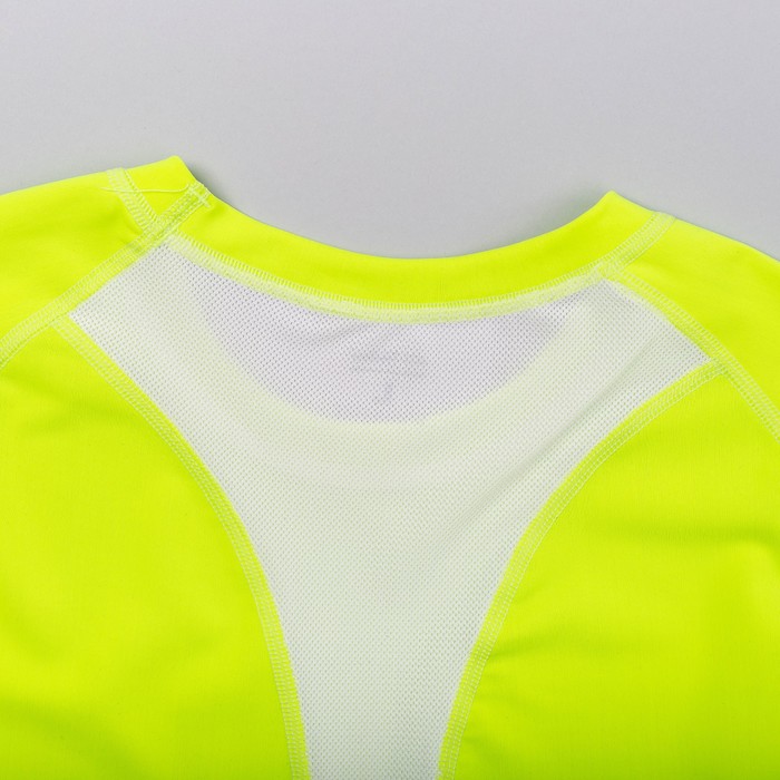 Рашгард мужской 195F22 цвет лайм, р-р 52 (XL)