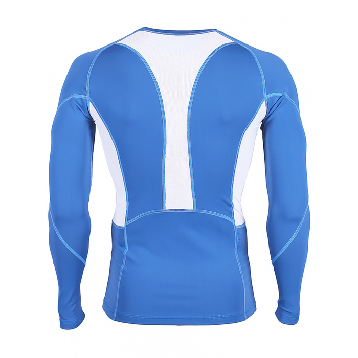 Рашгард мужской 195F22 цвет светло-синий, р-р 52 (XL)