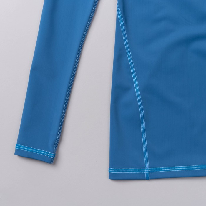 Рашгард мужской 195F22 цвет светло-синий, р-р 52 (XL)