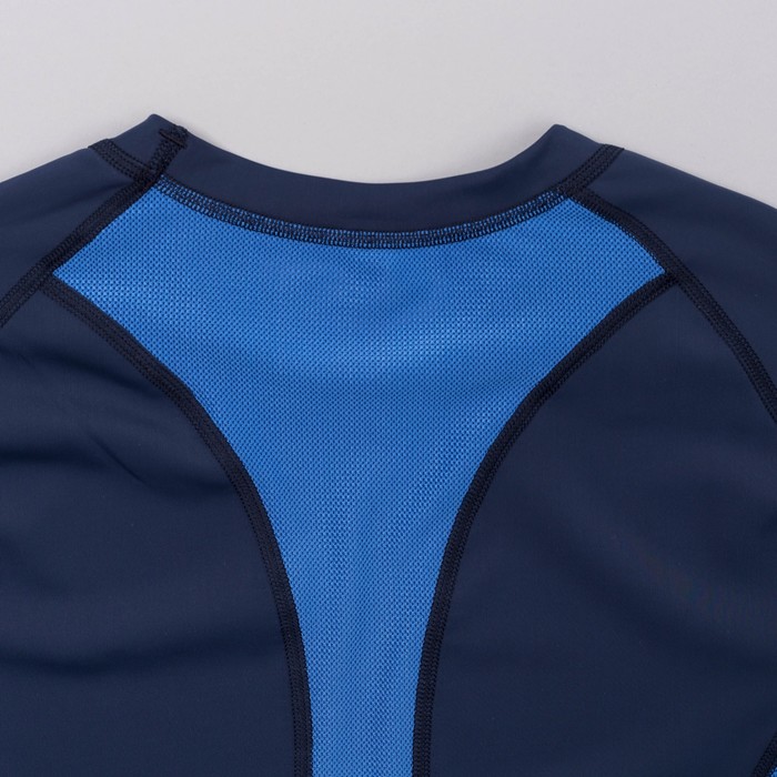 Рашгард мужской 195F22 цвет синий, р-р 46 (M)