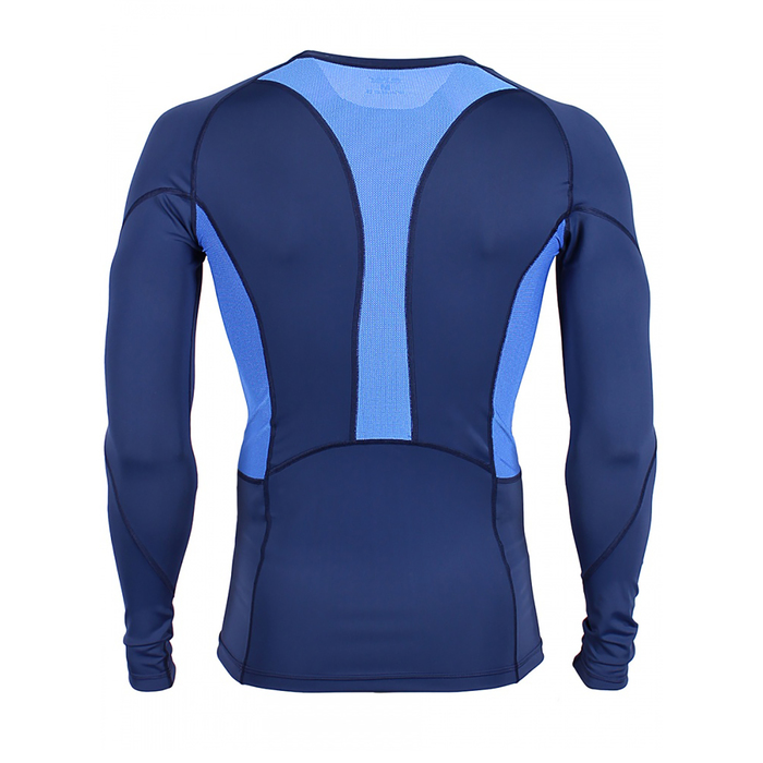 Рашгард мужской 195F22 цвет синий, р-р 52 (XL)
