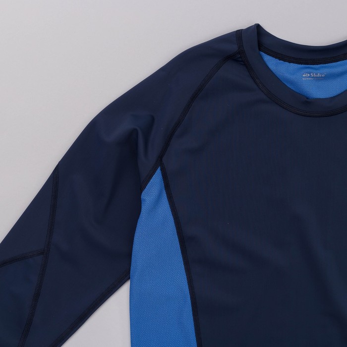 Рашгард мужской 195F22 цвет синий, р-р 52 (XL)