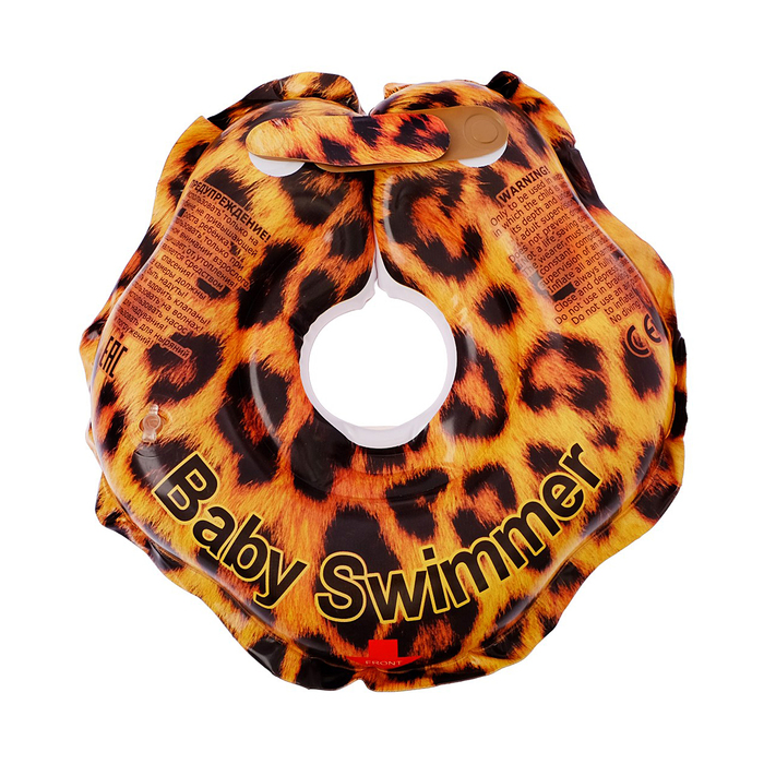 Круг на шею для купания «ЛЕО» полноцветный