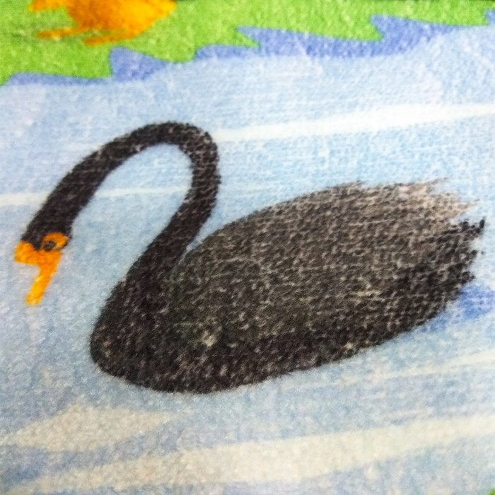 Детский ультрамягкий игровой коврик «Замок», размер 180х130 см